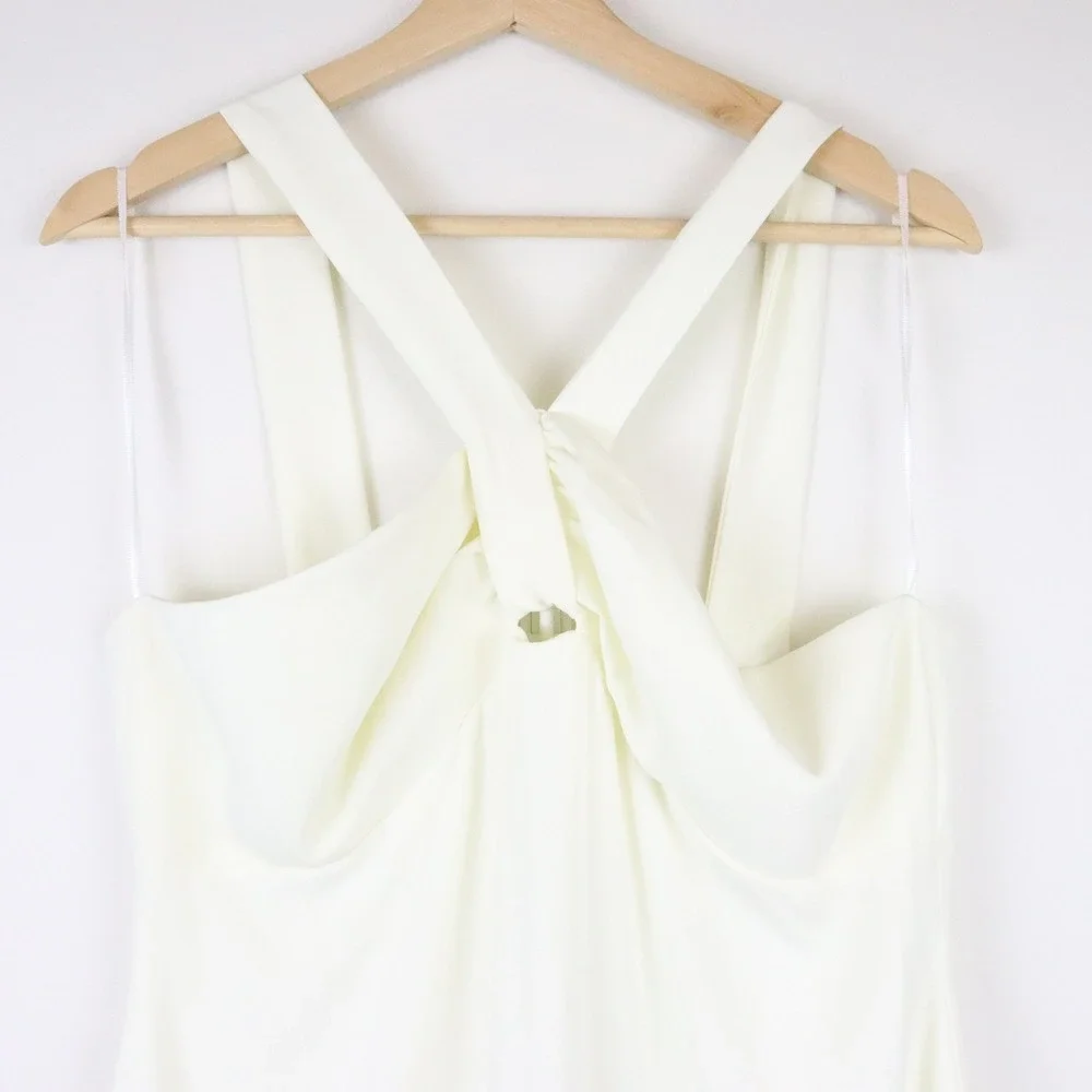 NWT Lady Pipa Rivera Dress White Collection Ivory Maxi Formal XXL Wedding Bridal - Picture 7 of 12